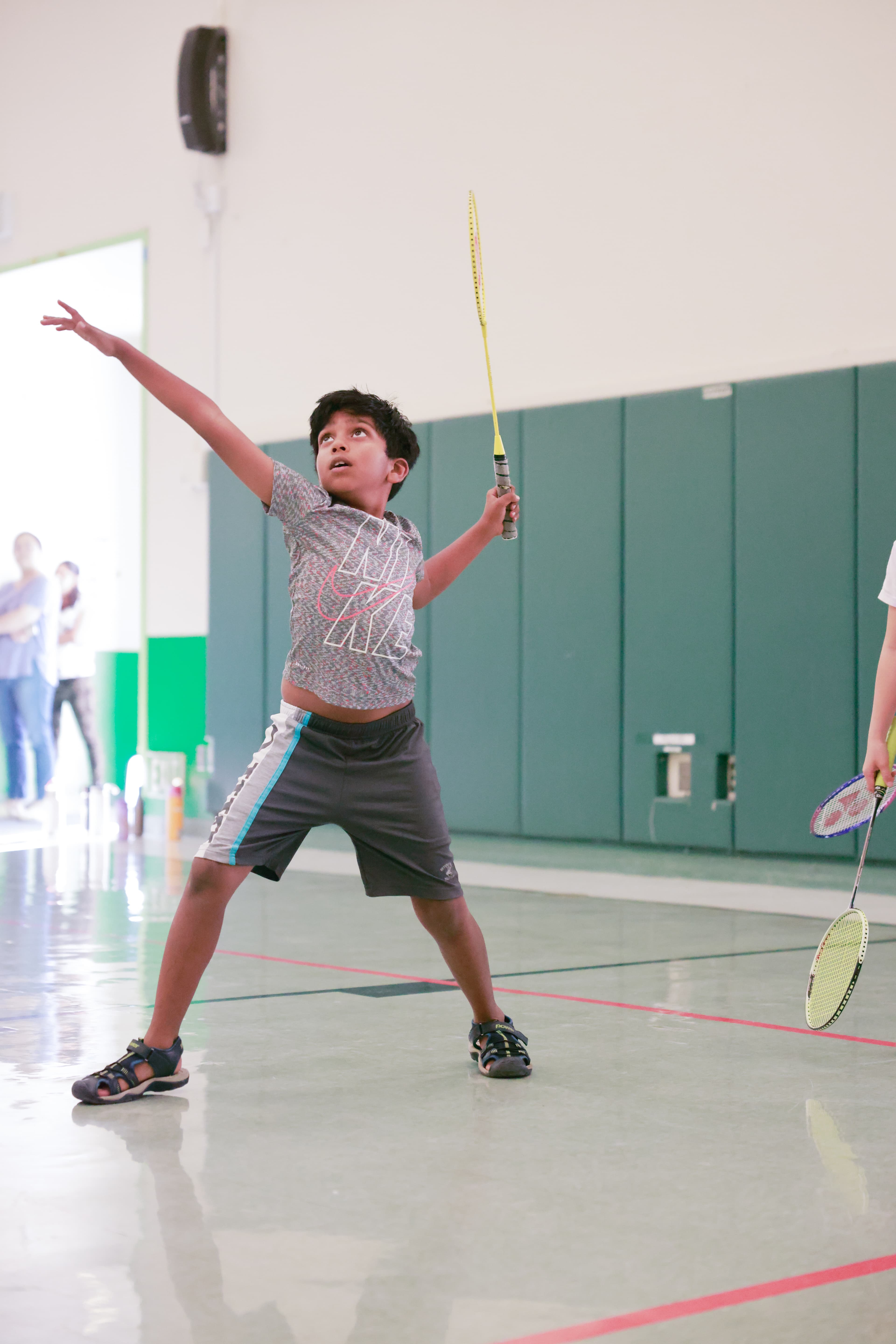Community badminton camp with drama & music too